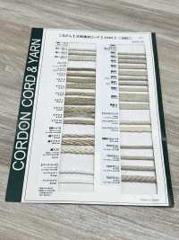 CS2 天然材料绳子PART2 棉质 2 圆绳 7.0mm[缎带、带、绳子] Cordon 更多图片