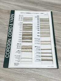 CL3 天然材料绳子PART2麻3 圆绳 5.0mm[缎带、带、绳子] Cordon 更多图片