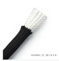 NYHD60 尼龙硬质绳 6MM 带芯[缎带、带、绳子] Cordon 更多图片