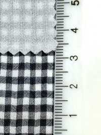 14428 80支线棉质巴厘纱雪纺格子格纹三重水洗加工[面料] SUNWELL 三维尔 更多图片