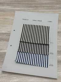 W3333-D Cotton Bold 条纹 Hickory 丹宁布 10盎司[面料] 吉和织物 更多图片