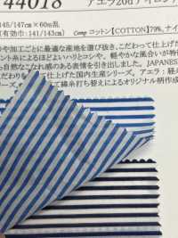 44018 Aera 20d 尼龙/60 单线精纺细布横条纹 GS水洗加工[面料] SUNWELL 三维尔 更多图片
