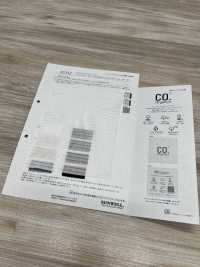 35532 Cordot Organics®️ 50线巴厘纱式水洗加工横条纹[面料] SUNWELL 三维尔 更多图片