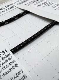 EE300REFS1 卷曲松紧带圆松紧带3.0mm Cordon 更多图片