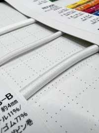 EE400LM8-B 夜光松紧带松紧带绳，3.0毫米 Cordon 更多图片