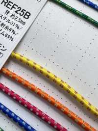 REF25B Refre Dot 圆形松紧带松紧带1.5mm Cordon 更多图片