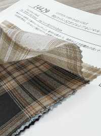 14429 80支线棉质巴厘纱雪纺多色格纹三重水洗加工[面料] SUNWELL 三维尔 更多图片