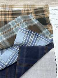 14429 80支线棉质巴厘纱雪纺多色格纹三重水洗加工[面料] SUNWELL 三维尔 更多图片