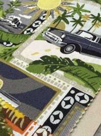 4256 平纹布时尚的放松岛屿补丁[面料] VANCET 奔时代 更多图片