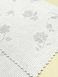 A-1528 刺子绣风格的花卉提花[面料] 有延商店 更多图片