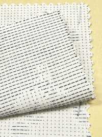 A-1528 刺子绣风格的花卉提花[面料] 有延商店 更多图片