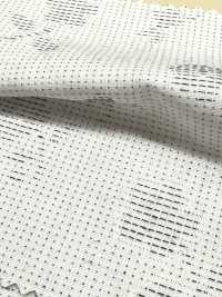 A-1528 刺子绣风格的花卉提花[面料] 有延商店 更多图片