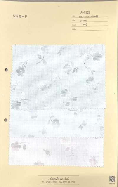 A-1528 刺子风 花卉提花