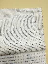 A-1581 刺子绣风格植物花卉提花[面料] 有延商店 更多图片