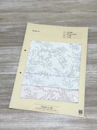 A-1581 刺子绣风格植物花卉提花[面料] 有延商店 更多图片