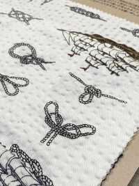 82170 涟漪十字：大海是男人的乡愁——绳索与船舶[面料] VANCET 奔时代 更多图片