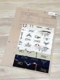 82170 涟漪十字：大海是男人的乡愁——绳索与船舶[面料] VANCET 奔时代 更多图片