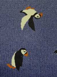 850602 牛津丹宁布x Animal = Puffin[面料] VANCET 奔时代 更多图片