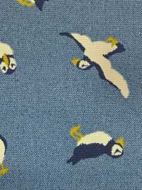 850602 牛津丹宁布x Animal = Puffin[面料] VANCET 奔时代 更多图片