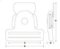 IB-KTKH YKK IB-KTKH 侧开式 50mm[扣和钩子] YKK拉链 更多图片