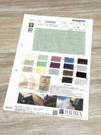 OS20640 亚麻纱布，经日晒和水洗加工[面料] 柴屋 更多图片