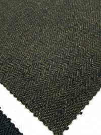 OM9267 棉和再生羊毛混纺经典人字纹背面拉绒[面料] 小原屋纤维 更多图片