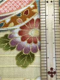 AP62902 彩色图案烫金缎纹（圆卷）[面料] Cosmo Textile 更多图片