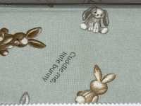 AP62202 我的毛茸茸朋友动物坯布（圆形）[面料] Cosmo Textile 更多图片