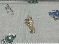 AP62202 我的毛茸茸朋友动物坯布（圆形）[面料] Cosmo Textile 更多图片