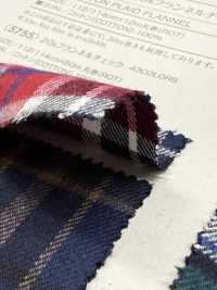 B5755Z 20个线法兰绒格纹半折叠[面料] VANCET 奔时代 更多图片