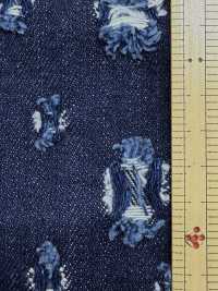 WALA-30ID Waracut 随机方格图案牛仔丹宁布[面料] DUCK TEXTILE 更多图片