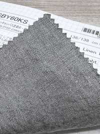 SBY60KS L1/60 亚麻帆布炭黑染色/柿子色染色[面料] 柴屋 更多图片