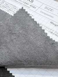 SBY40KS L1/40 亚麻帆布炭黑染色/柿子色染色[面料] 柴屋 更多图片