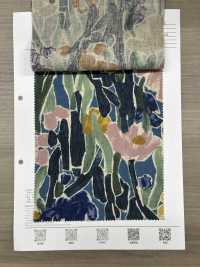 8026-1790-2 麻坯布艺术植物印花[面料] HOKKOH北高 更多图片