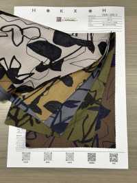 7026-1205-2 30维也拉法兰绒艺术植物[面料] HOKKOH北高 更多图片