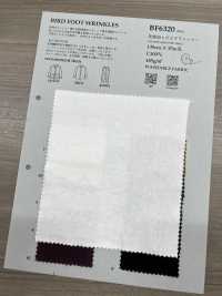 BF6320 预染色 20线维也拉法兰绒，水洗加工。[面料] 古山 更多图片