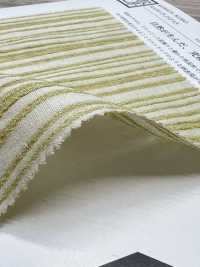 KYC447-1 麻色织条纹杨柳 （高岛 Chijimi）[面料] 小纹工房(宇仁纤维) 更多图片