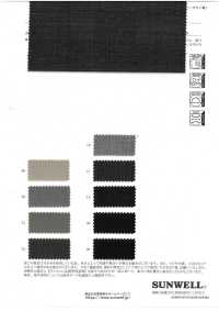 74004 聚酯纤维/羊毛 2/70 斜纹斜纹弹力[面料] SUNWELL 三维尔 更多图片