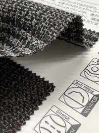 43506 LANATEC®️ 实验室粗呢斜纹格纹[面料] SUNWELL 三维尔 更多图片