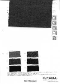 43505 LANATEC®️ 实验室粗呢斜纹布雷布[面料] SUNWELL 三维尔 更多图片