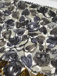 19188 灯芯绒衬衫，饰有手绘小花卉图案[面料] SUNWELL 三维尔 更多图片