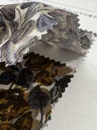 19188 灯芯绒衬衫，饰有手绘小花卉图案[面料] SUNWELL 三维尔 更多图片