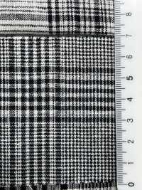 59992 C/L Netty粗结白色格纹条纹[面料] VANCET 奔时代 更多图片
