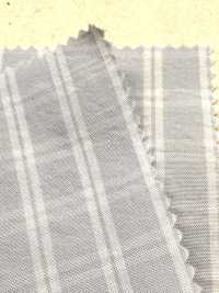 BC7003 有机棉/再生聚酯纤维，格纹水洗加工[面料] Cosmo Textile 更多图片