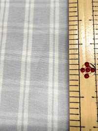 BC7003 有机棉/再生聚酯纤维，格纹水洗加工[面料] Cosmo Textile 更多图片