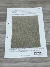 13472 棉质泡泡纱灯芯绒弹力[面料] SUNWELL 三维尔 更多图片
