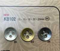 KB102 复古风格金属纽扣 DAIYA BUTTON 更多图片