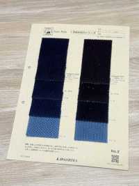 INDIGO1423 条纹刺子绣[面料] 富士金梅 更多图片