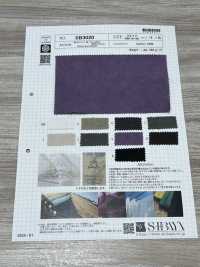 SB3020 30/2 x 精梳棉，20/-鼹鼠皮布，日晒水洗加工[面料] 柴屋 更多图片