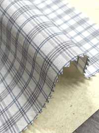 BC3599 有机棉格纹，水洗加工。[面料] Cosmo Textile 更多图片